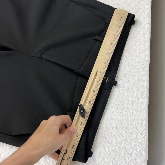 J. Crew 365 Women's Size 6 Black Pleated Cropped Dress Pants Stretch Office Work - Picture 10 of 14